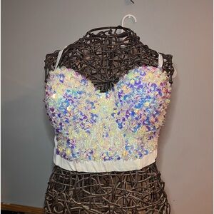 36/80 Amazon rhinestone top
